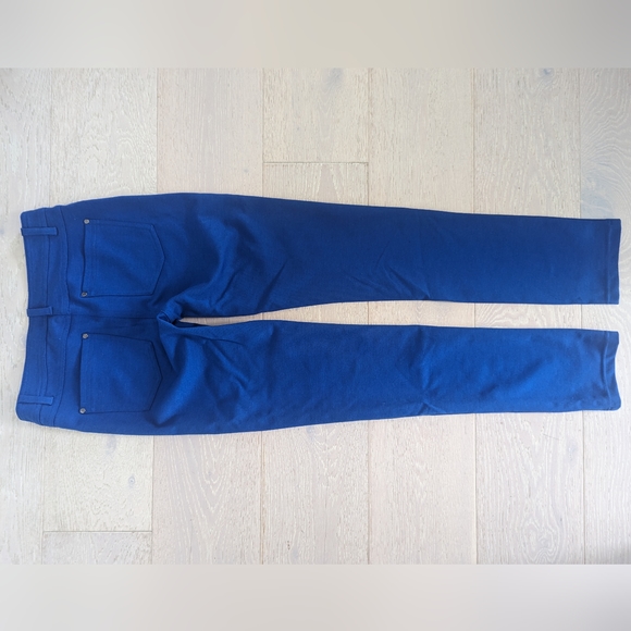 Unbranded Blue Stretch Ponte Skinny Pant; Size S/M - Picture 5 of 6
